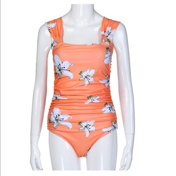 Other - Women’s floral off shoulder bathing suit